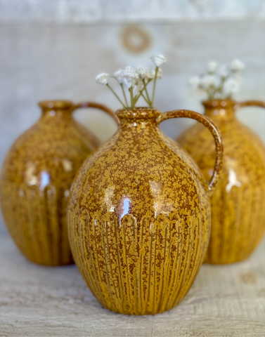 Rustic porcelain vase