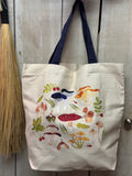 Mushroom tote bag