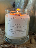 The Cozy Factory hand poured Soy Wax Candle