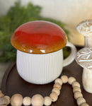 The red toadstool mug