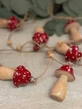 Mushroom garland