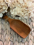 Teak scoop