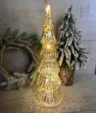 Mercury Glass light up tree