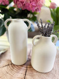 Ceramic textured vases