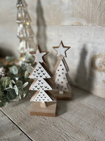 Wooden Tree Ornament