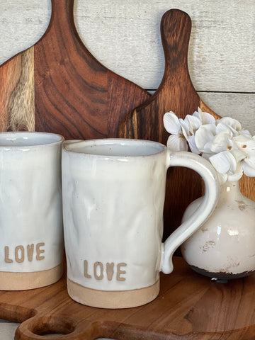Ceramic love mug