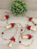 Mushroom garland