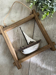 The sailboat frame