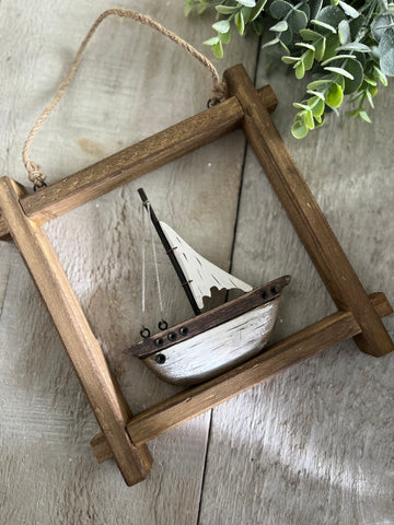 The sailboat frame