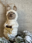 Felt Sheep ornament