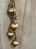 Rustic hanging bells