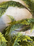 Soft flexible evergreen garland