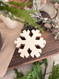 White enamel snowflake