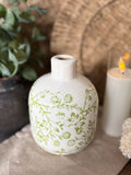 Antique crackle vase