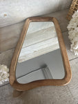 The wooden mirror
