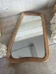 The wooden mirror