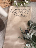 Merry Christmas stocking