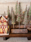 Red berry tree fence