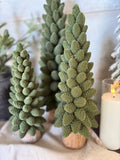 Velvet pinecone trees