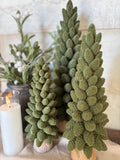 Velvet pinecone trees