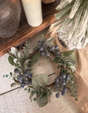 The blueberry wreath
