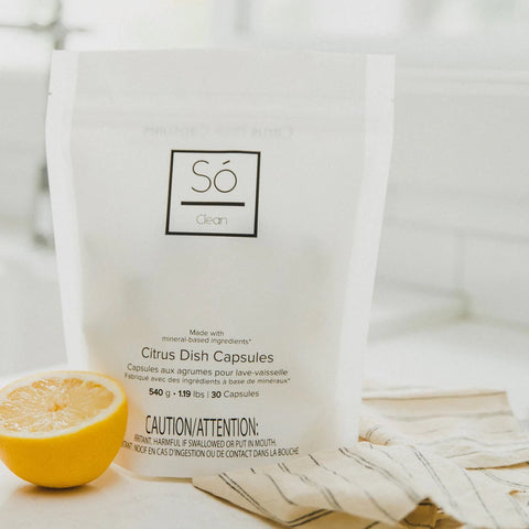 So luxury - citrus dish capsules