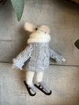 Skating Sally mouse ornament