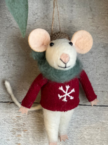 Snowflake the mouse