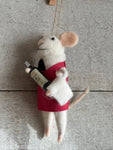 Monsieur mouse ornament