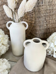 Ceramic textured vases