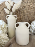 Ceramic textured vases