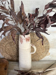 The red leaf faux floral