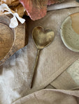 The bronze heart spoon