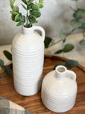 The textured speckle vase