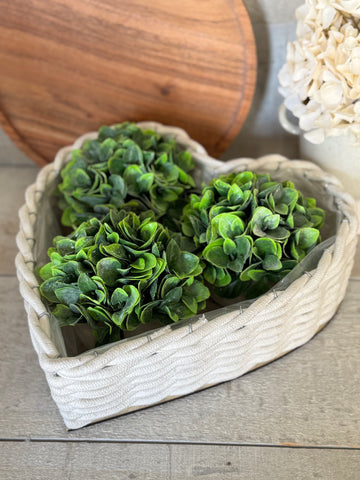 rope heart basket