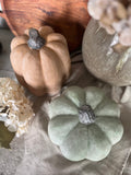 The terracotta pumpkin