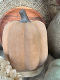 The terracotta pumpkin