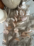 The faux dried eucalyptus