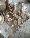 The faux dried eucalyptus