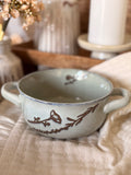 The oven safe stoneware bowl