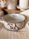 The oven safe stoneware bowl