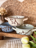 The oven safe stoneware bowl