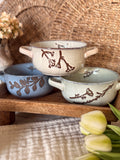 The oven safe stoneware bowl