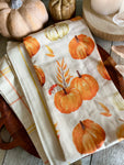 The pumpkin tea towel set