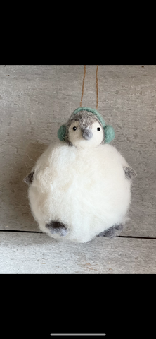 Soft Penguin ornament