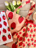 Strawberry dish towel
