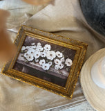 The vintage inspired floral frame