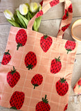 Strawberry tote bag