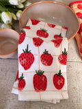 Strawberry dish towel