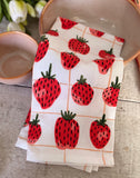 Strawberry dish towel